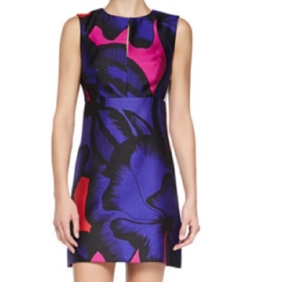 Like new Diane von Furstenberg Yvette Silk Cotton Blend Floral Poppy Dre… - Picture 5 of 16